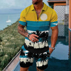 Men's Smart Casual Two Piece Set