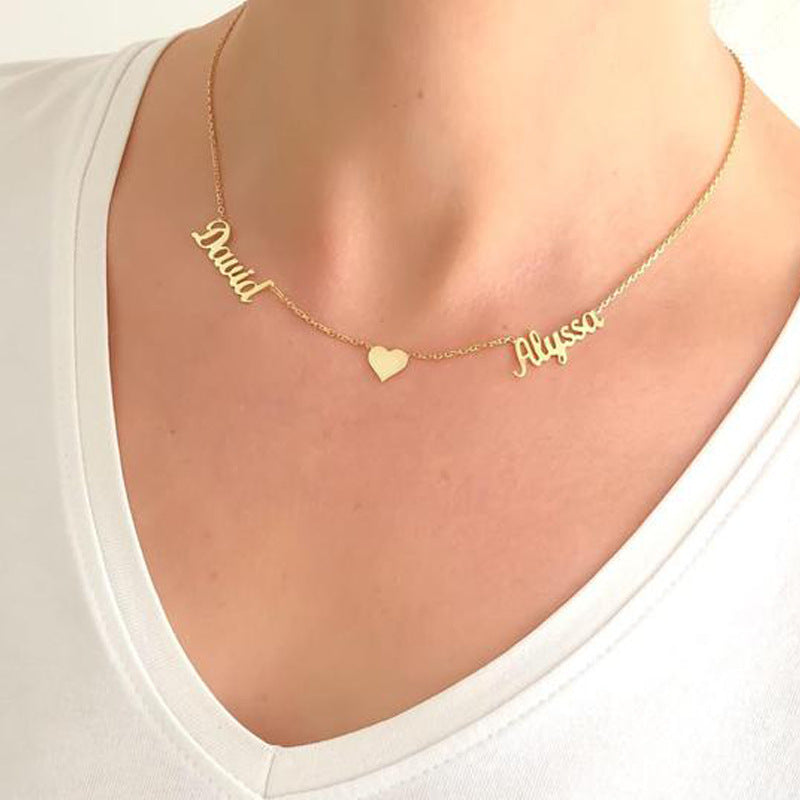 Personalized Love Jewelry Necklace
