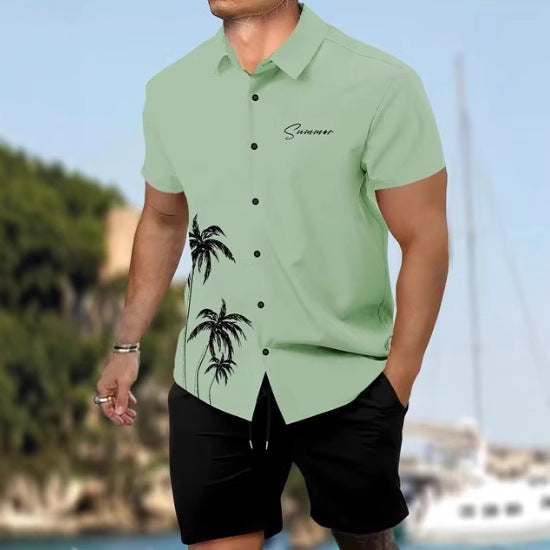 Men's Smart Casual Two Piece Set
