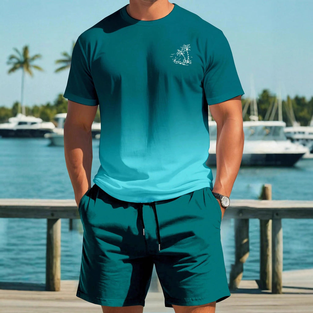 Men's Smart Casual Two Piece Set