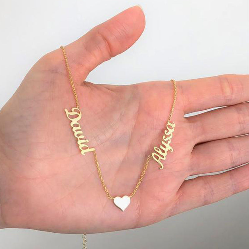 Personalized Love Jewelry Necklace
