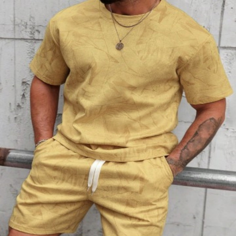 Men's Smart Casual Two Piece Set