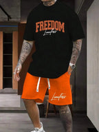 Men's Smart Casual Two Piece Set
