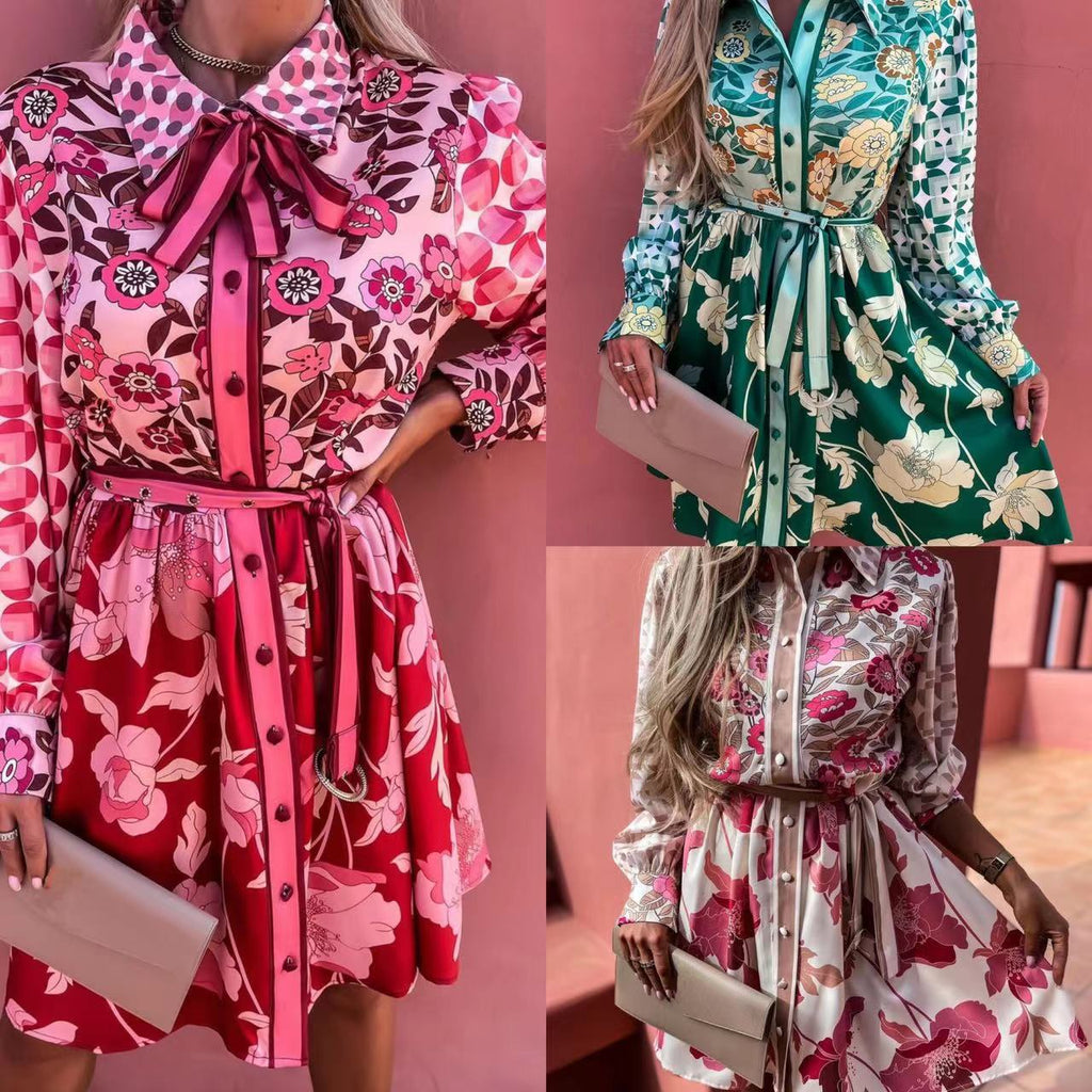 Women's Lace Up Dress