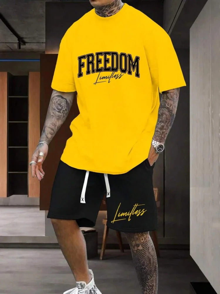 Men's Smart Casual Two Piece Set