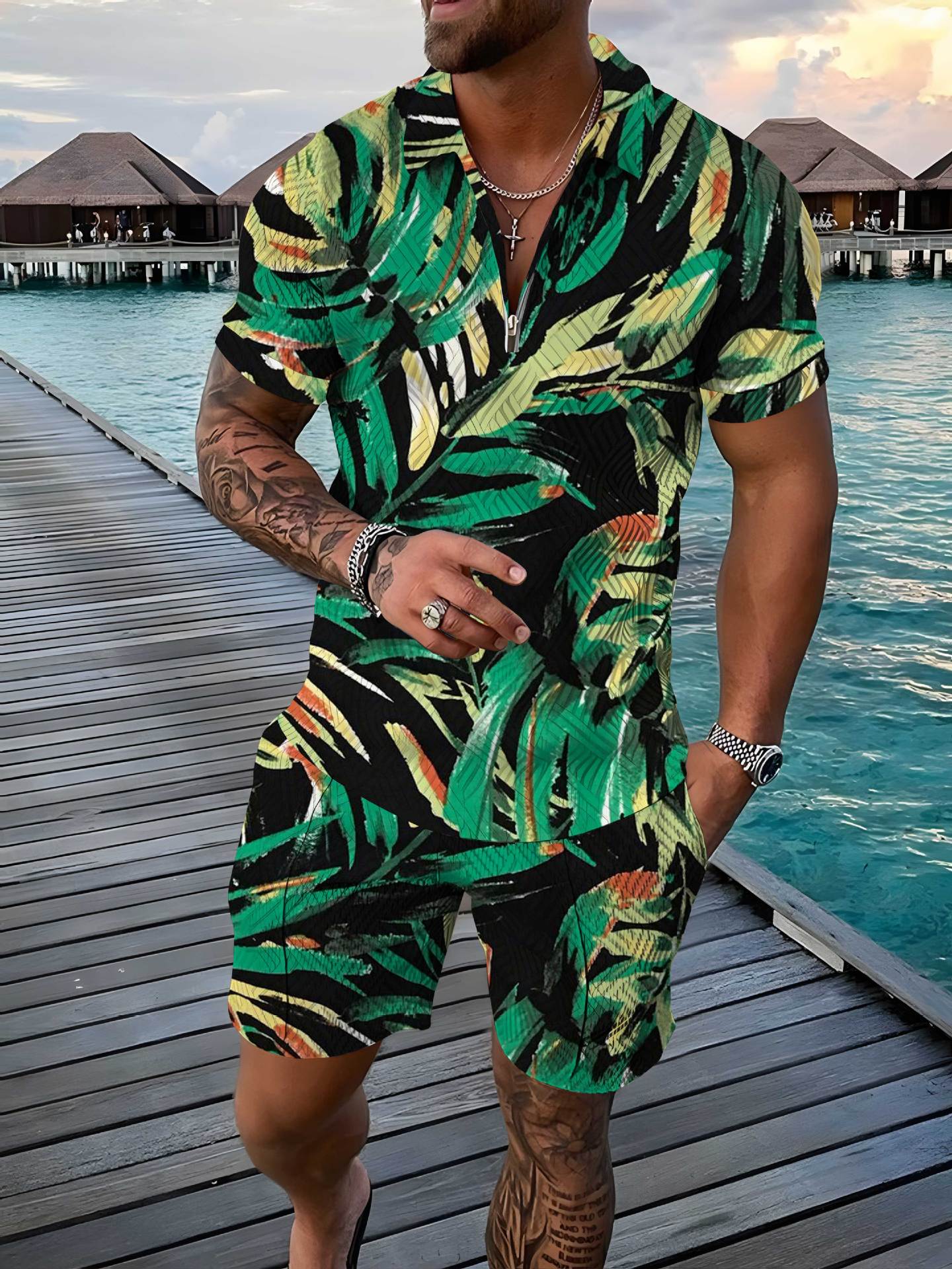 Men's Two Piece Set