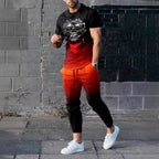 Men's Smart Casual Two Piece Set
