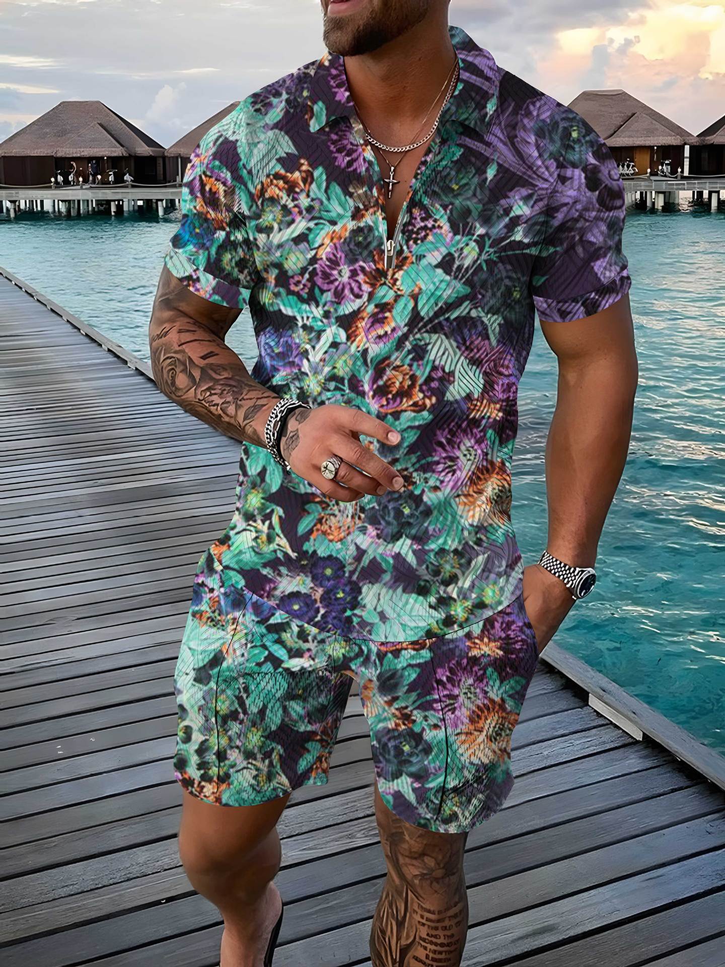 Men's Two Piece Set