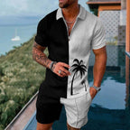 Men's Smart Casual Two Piece Set