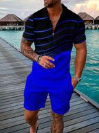 Men's Smart Casual Two Piece Set