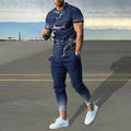 Men's Smart Casual Two Piece Set