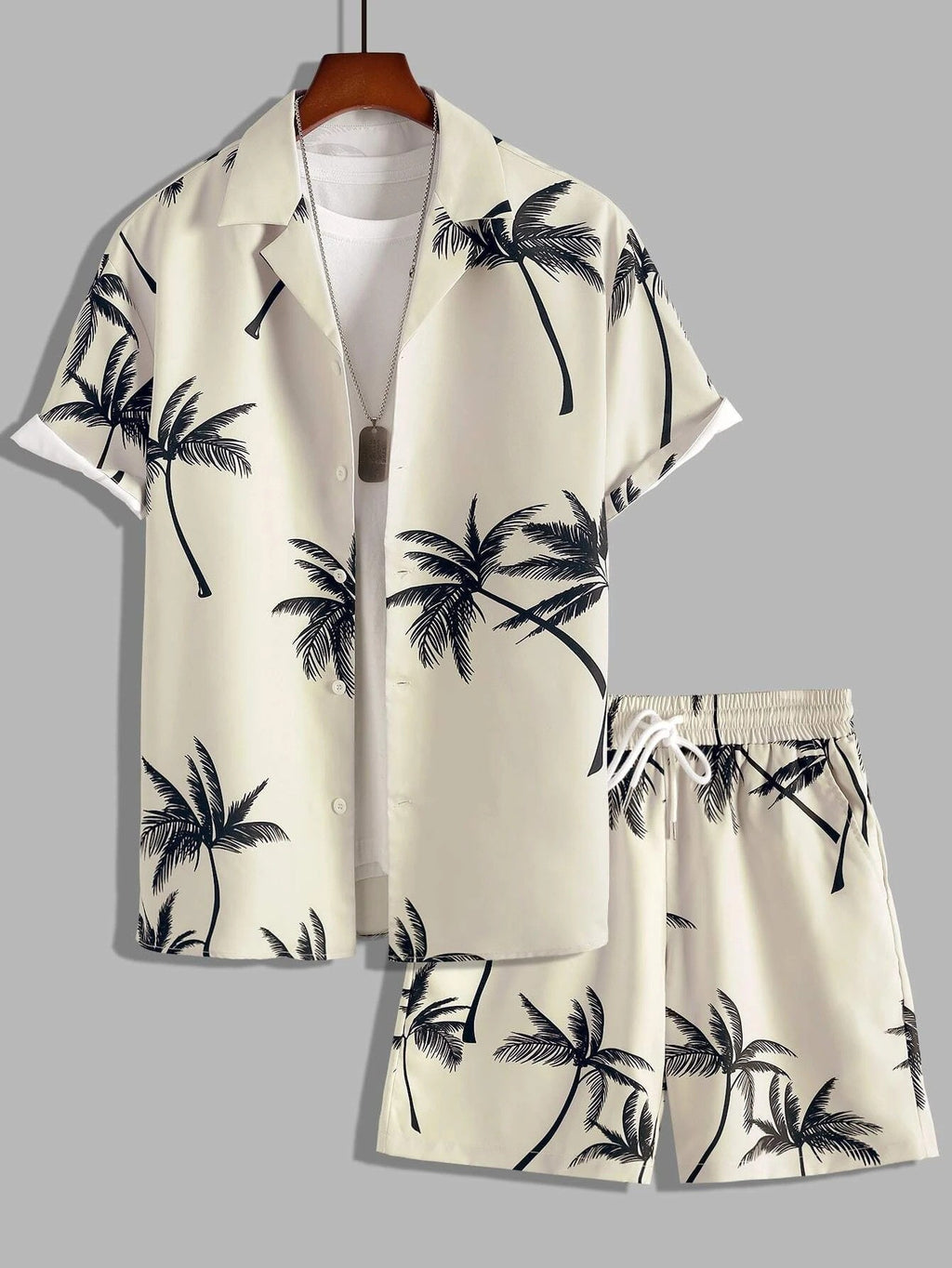 Men's Tropical Two Piece Set