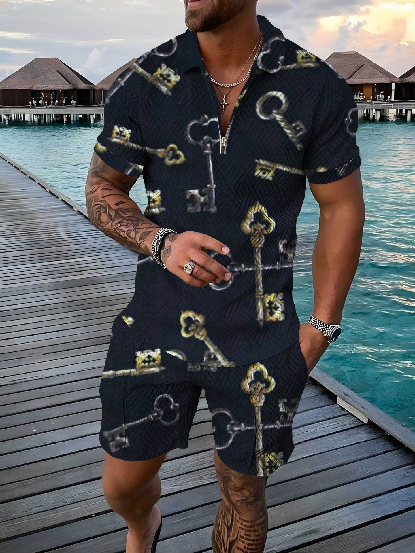 Men's Two Piece Set