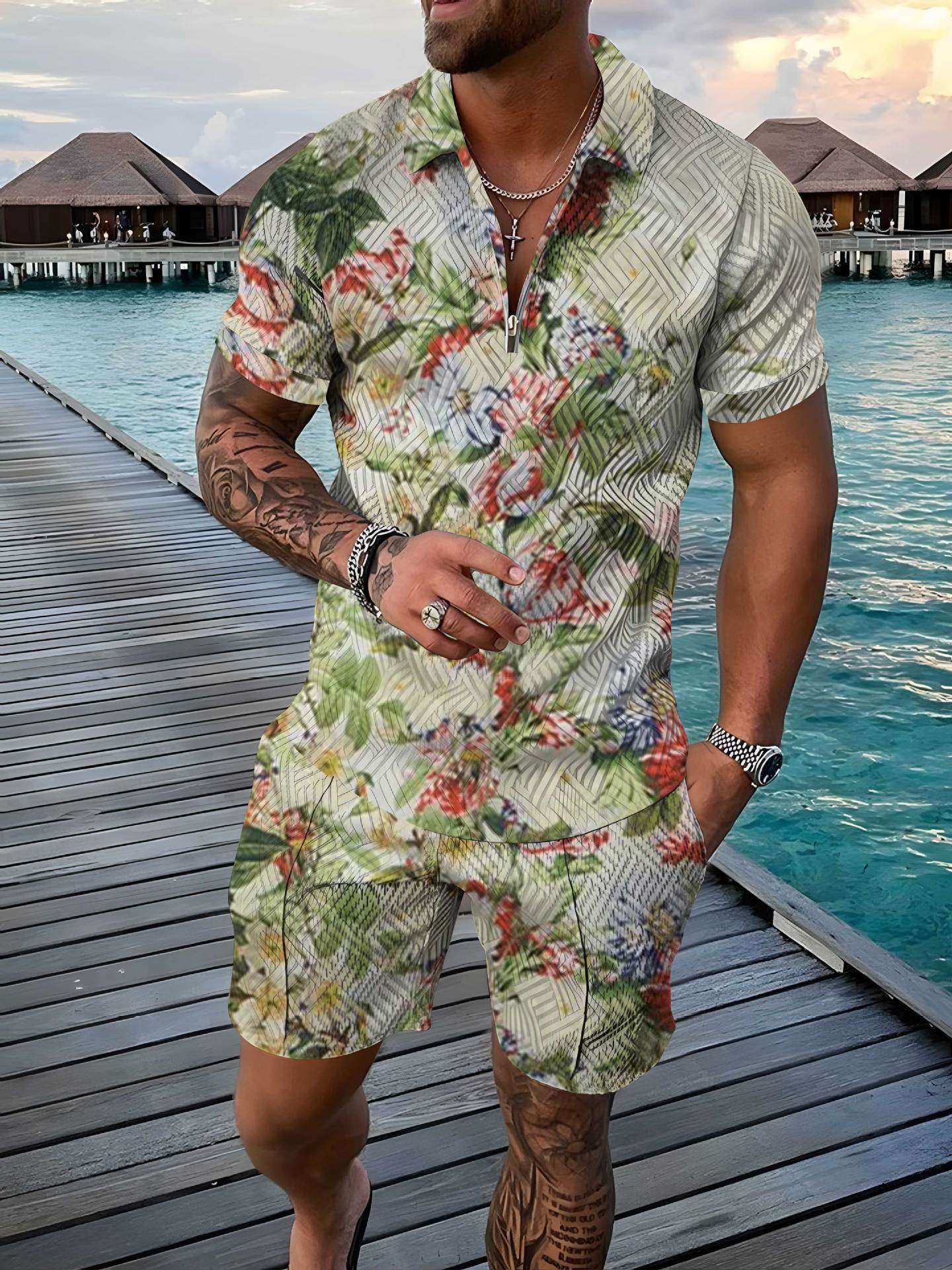 Men's Two Piece Set