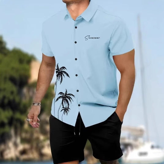 Men's Smart Casual Two Piece Set