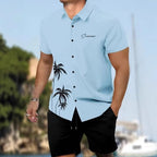 Men's Smart Casual Two Piece Set