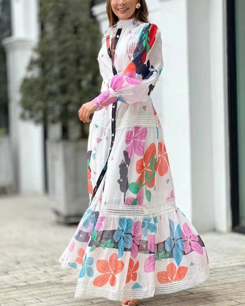 Beautiful Lace Long Dress