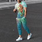 Men's Smart Casual Two Piece Set