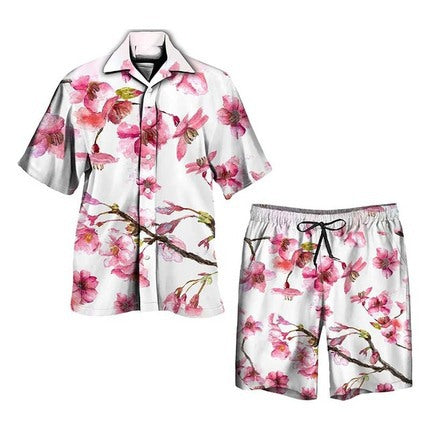 Men's Tropical Two Piece Set