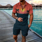 Men's Smart Casual Two Piece Set