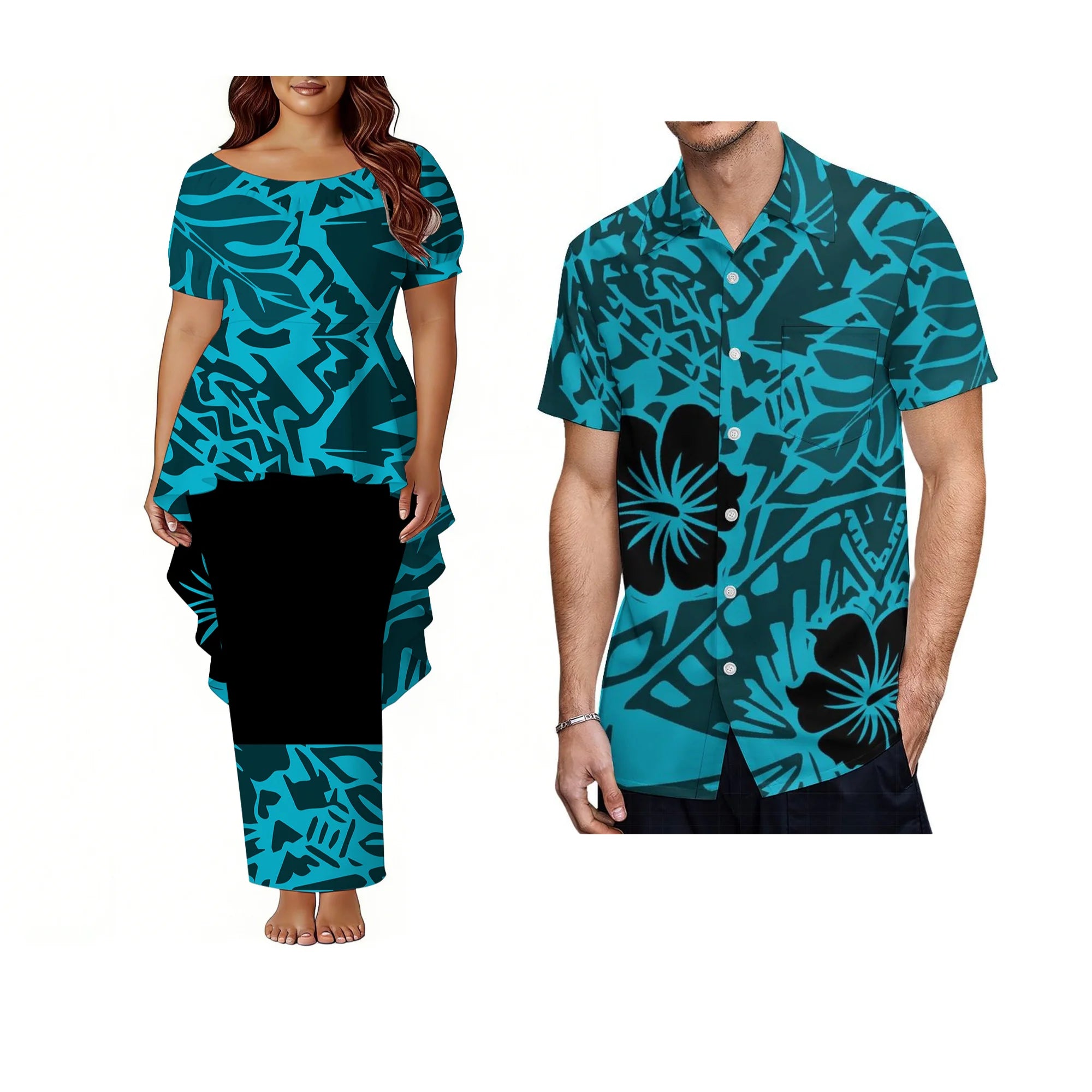 Pacific Island Couple Set