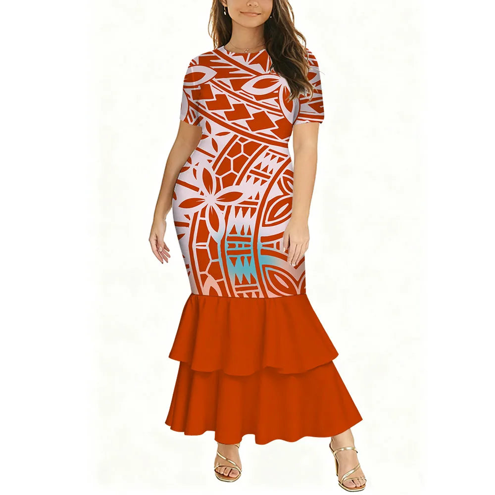 Tropical Island Mermaid Dress
