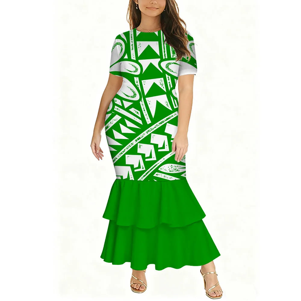 Tropical Island Mermaid Dress