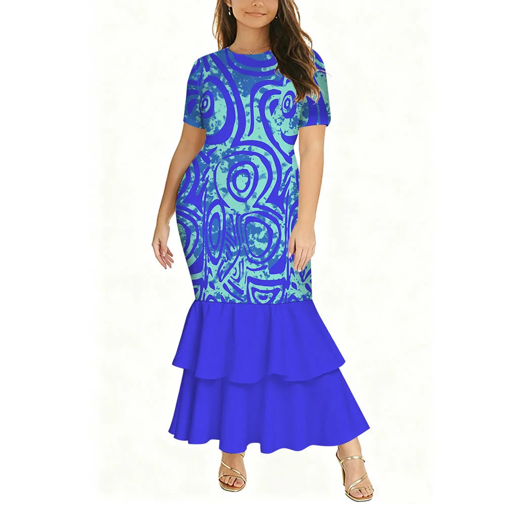 Tropical Island Mermaid Dress