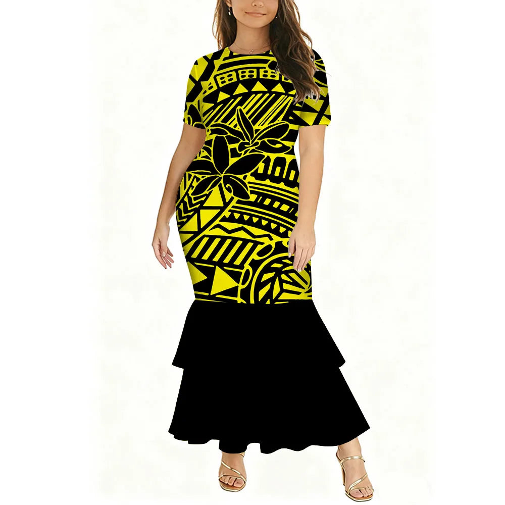 Tropical Island Mermaid Dress