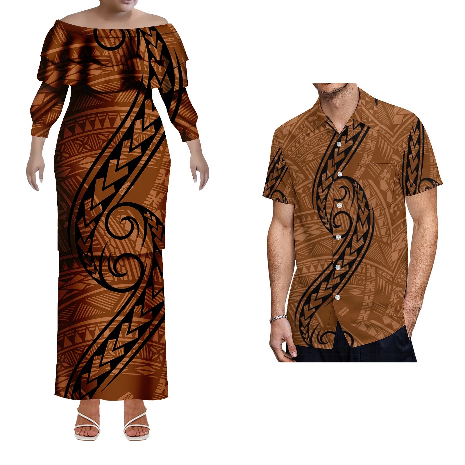 Pacific Island Couple Set