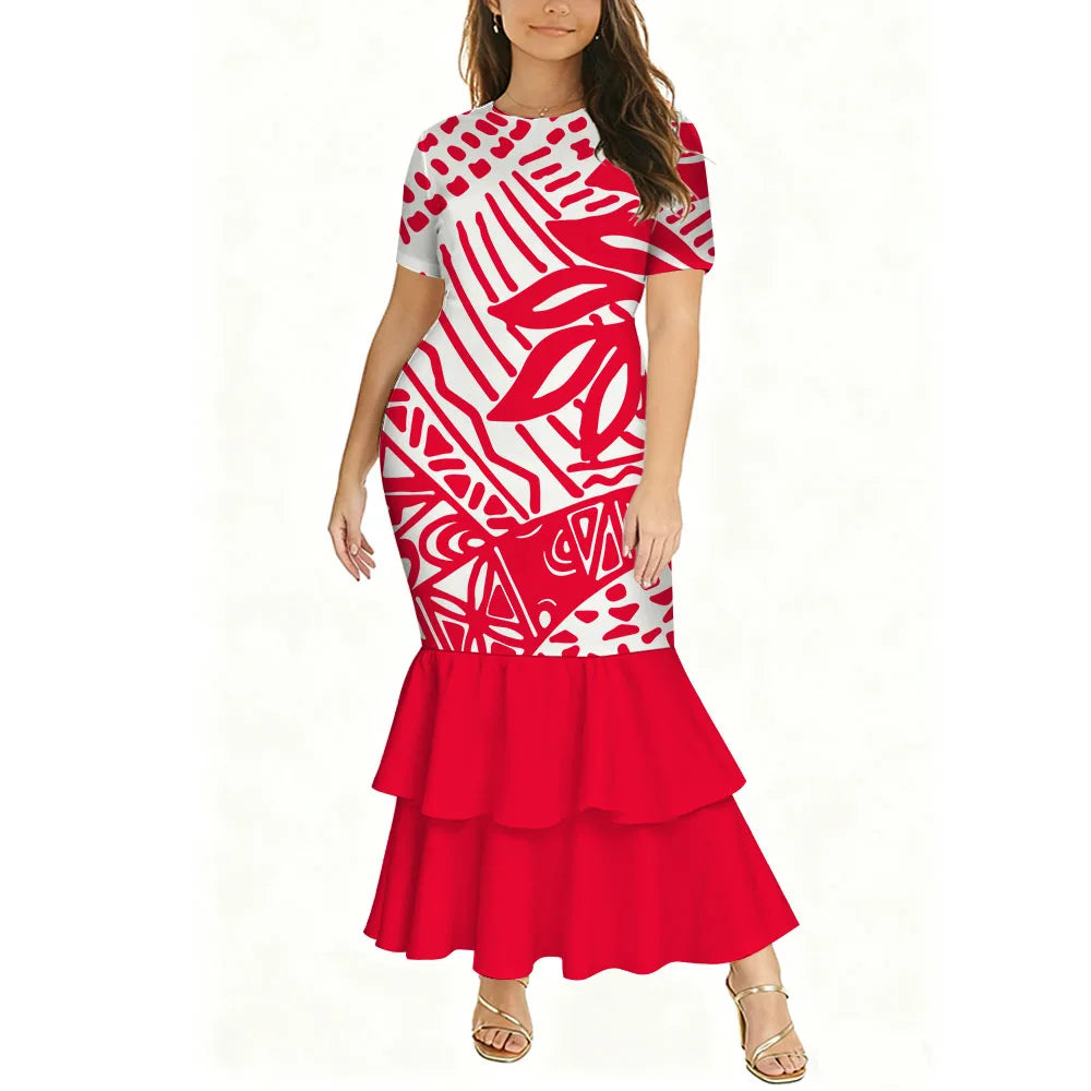 Tropical Island Mermaid Dress