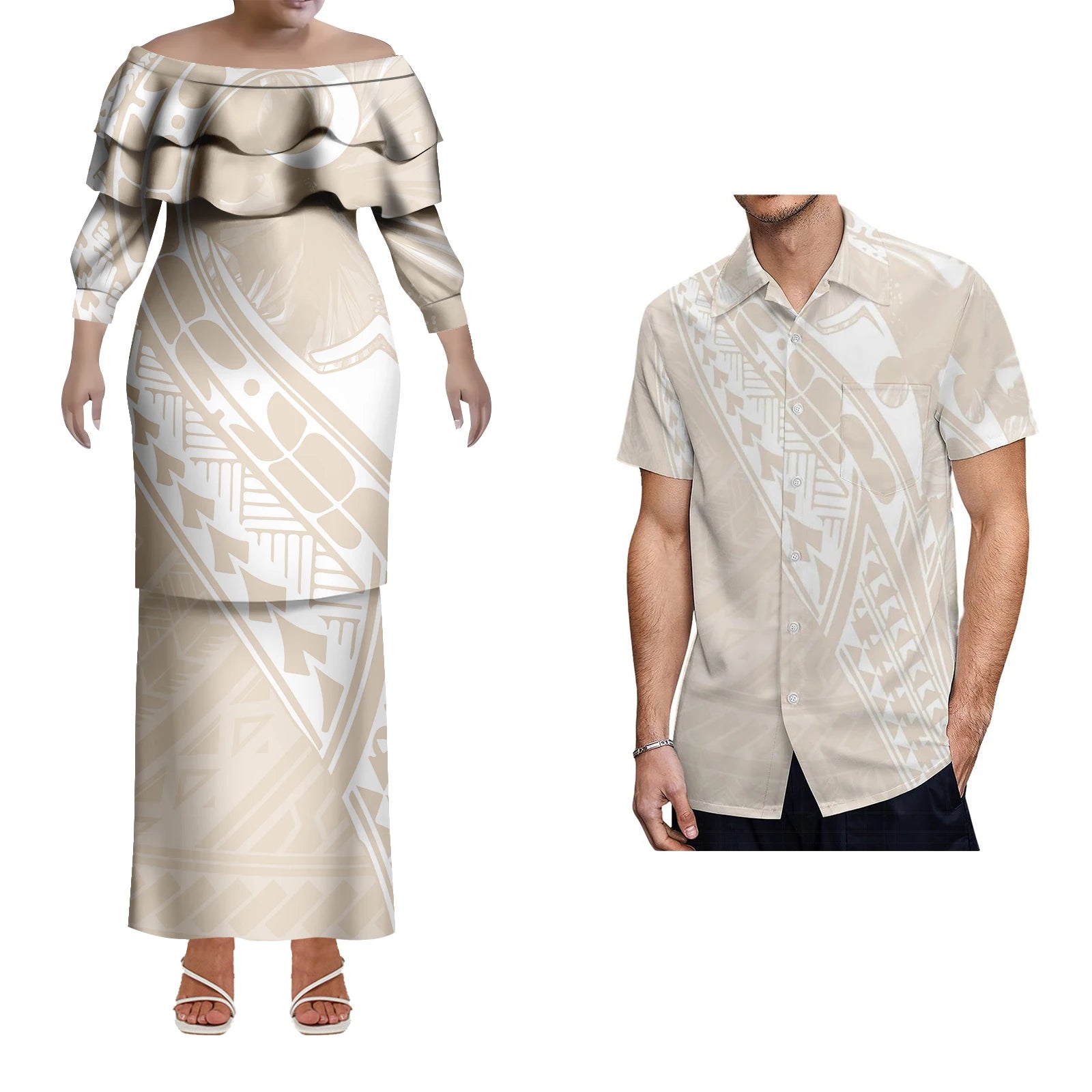 Pacific Island Couple Set