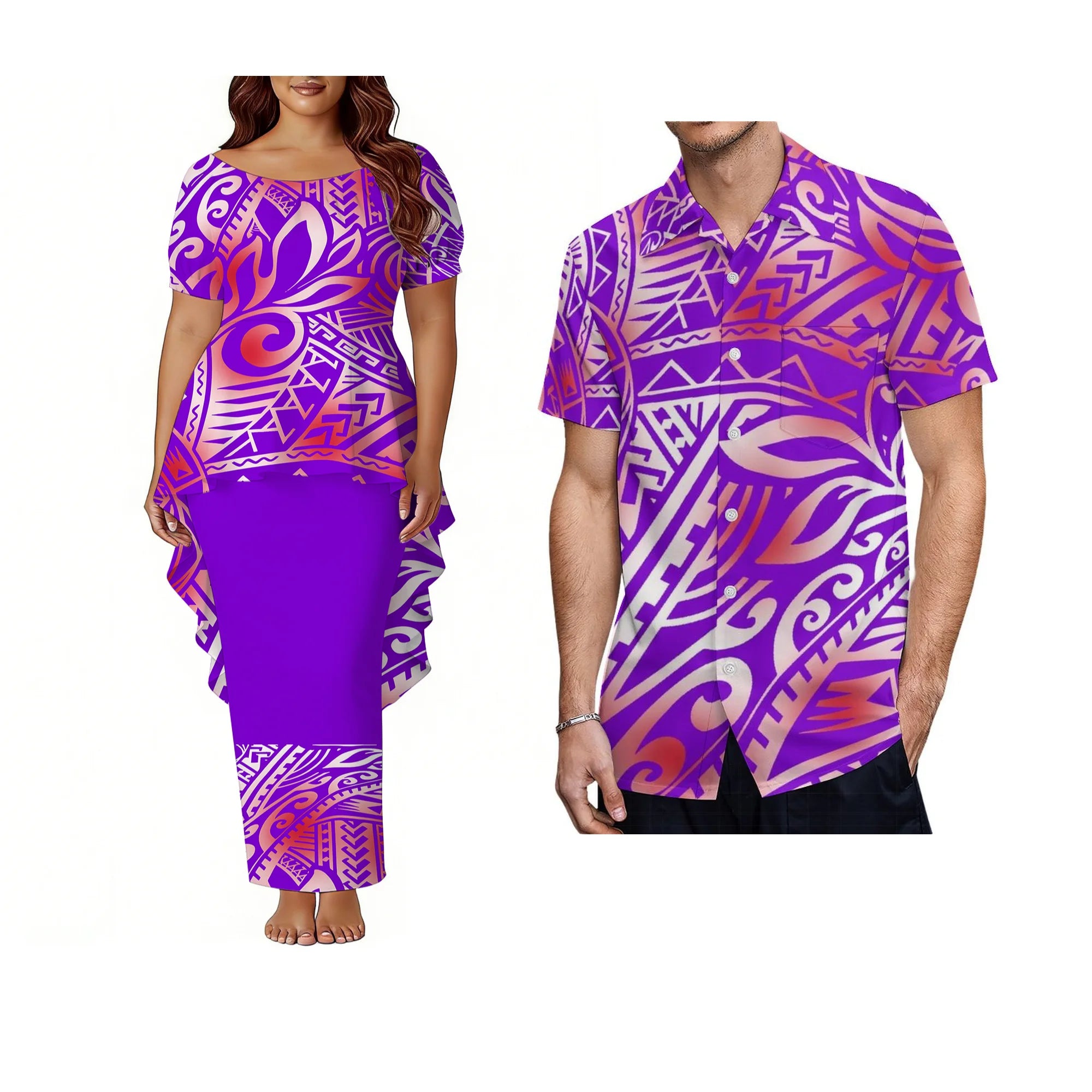 Pacific Island Couple Set