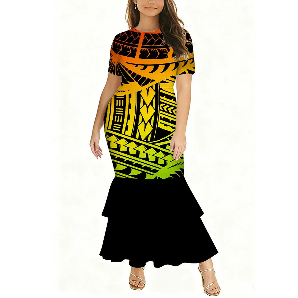 Tropical Island Mermaid Dress