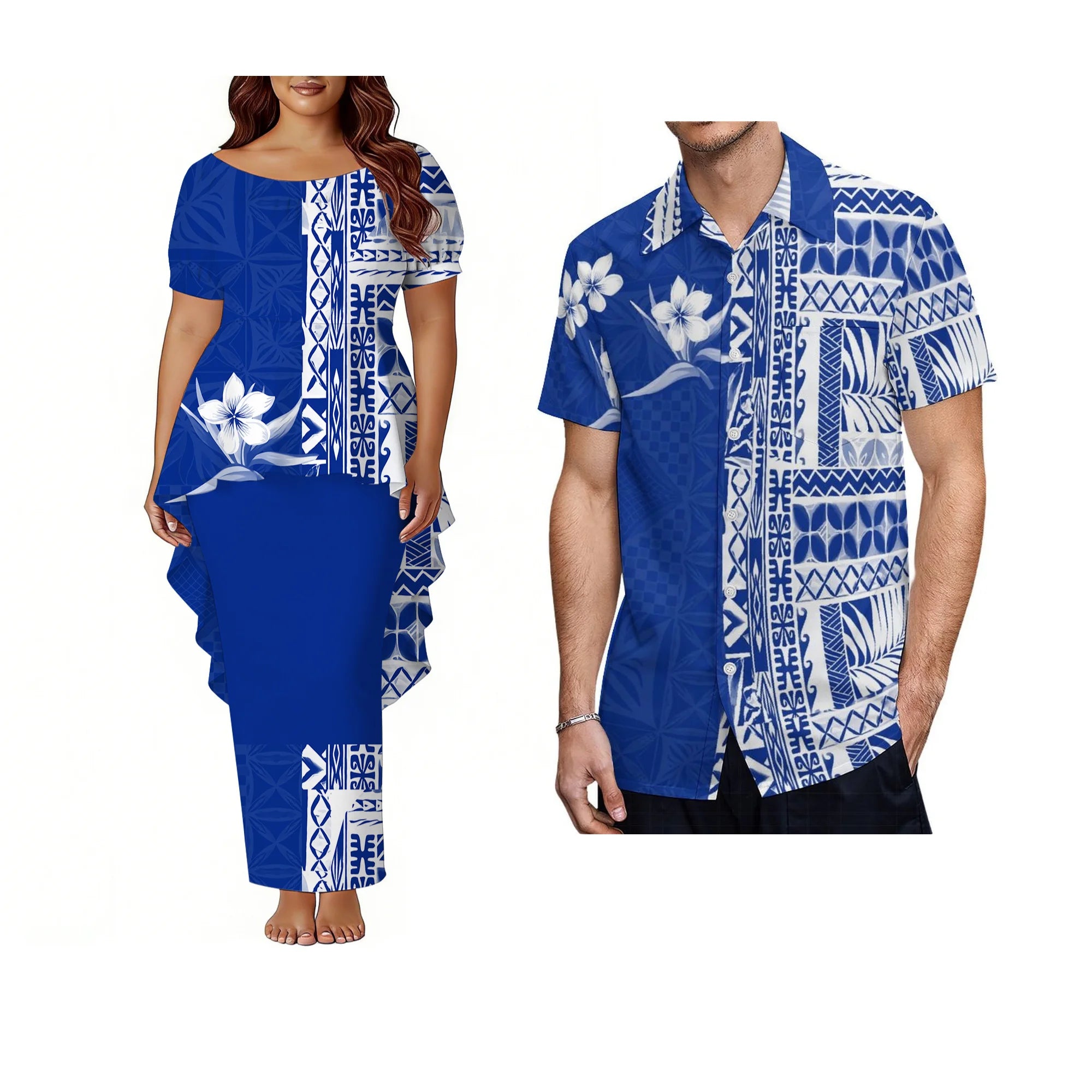 Pacific Island Couple Set