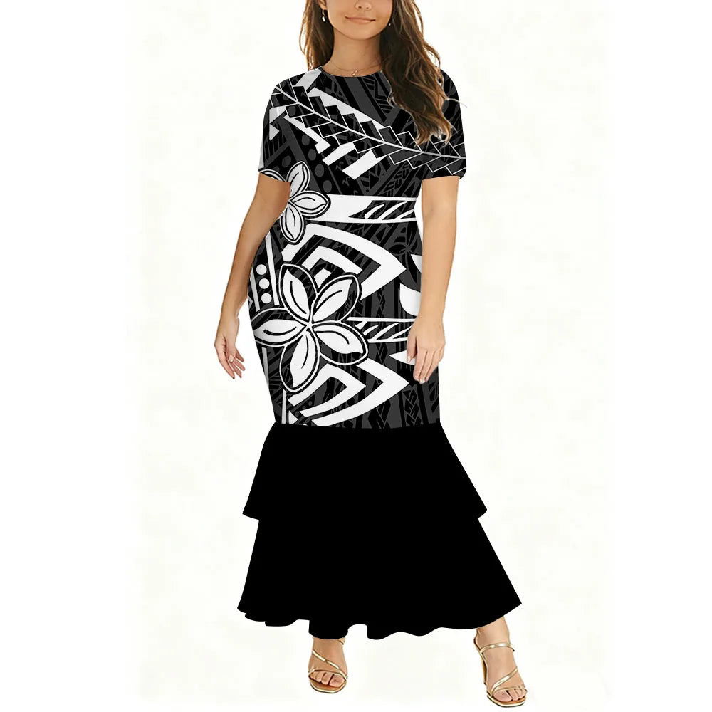 Tropical Island Mermaid Dress
