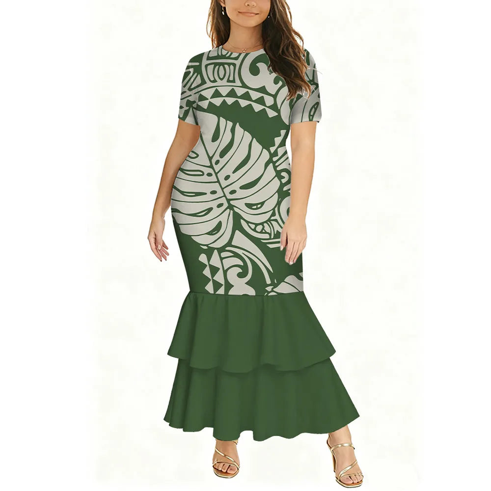 Tropical Island Mermaid Dress