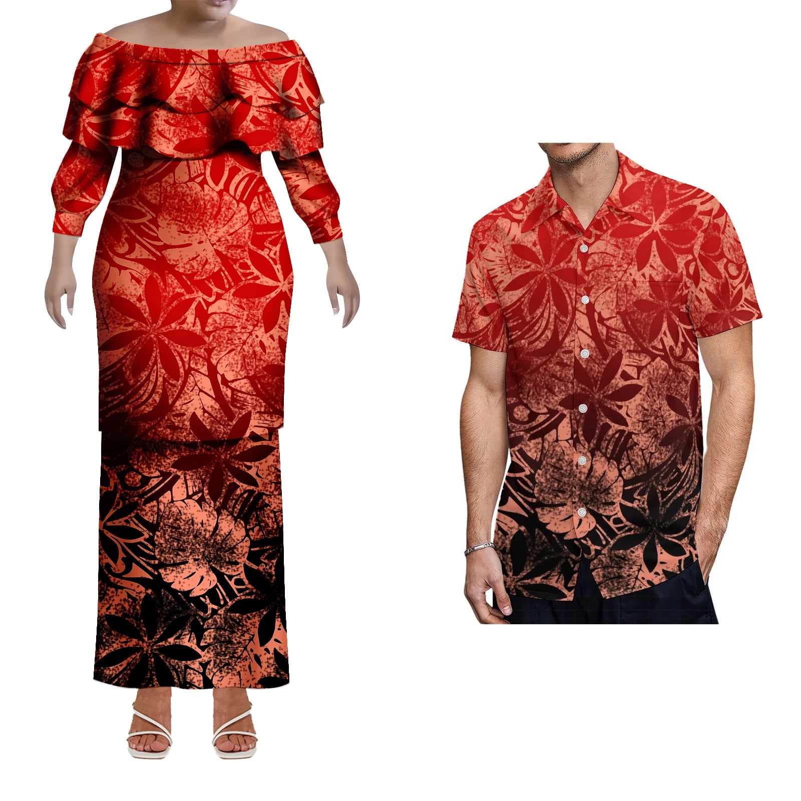 Pacific Island Couple Set