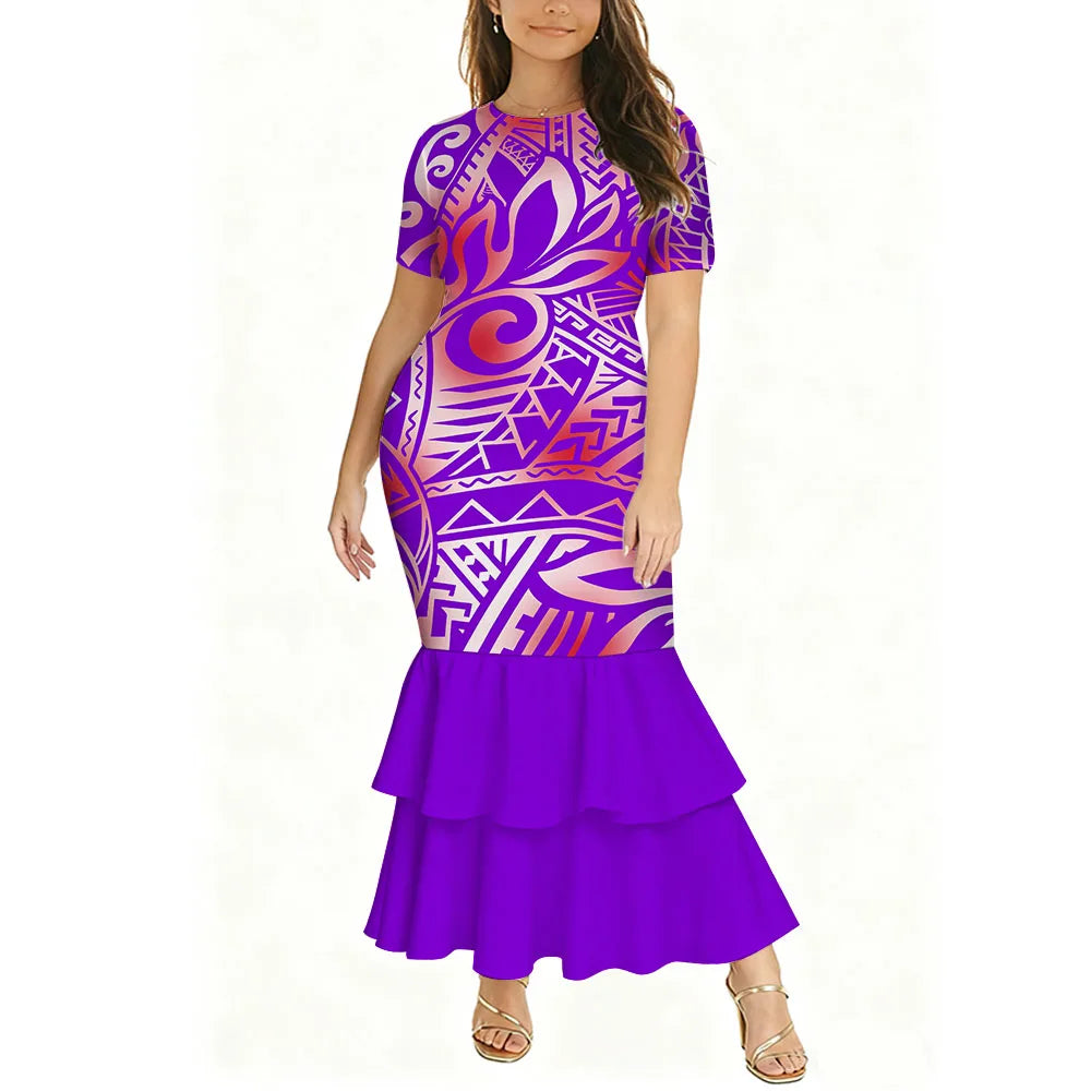 Tropical Island Mermaid Dress