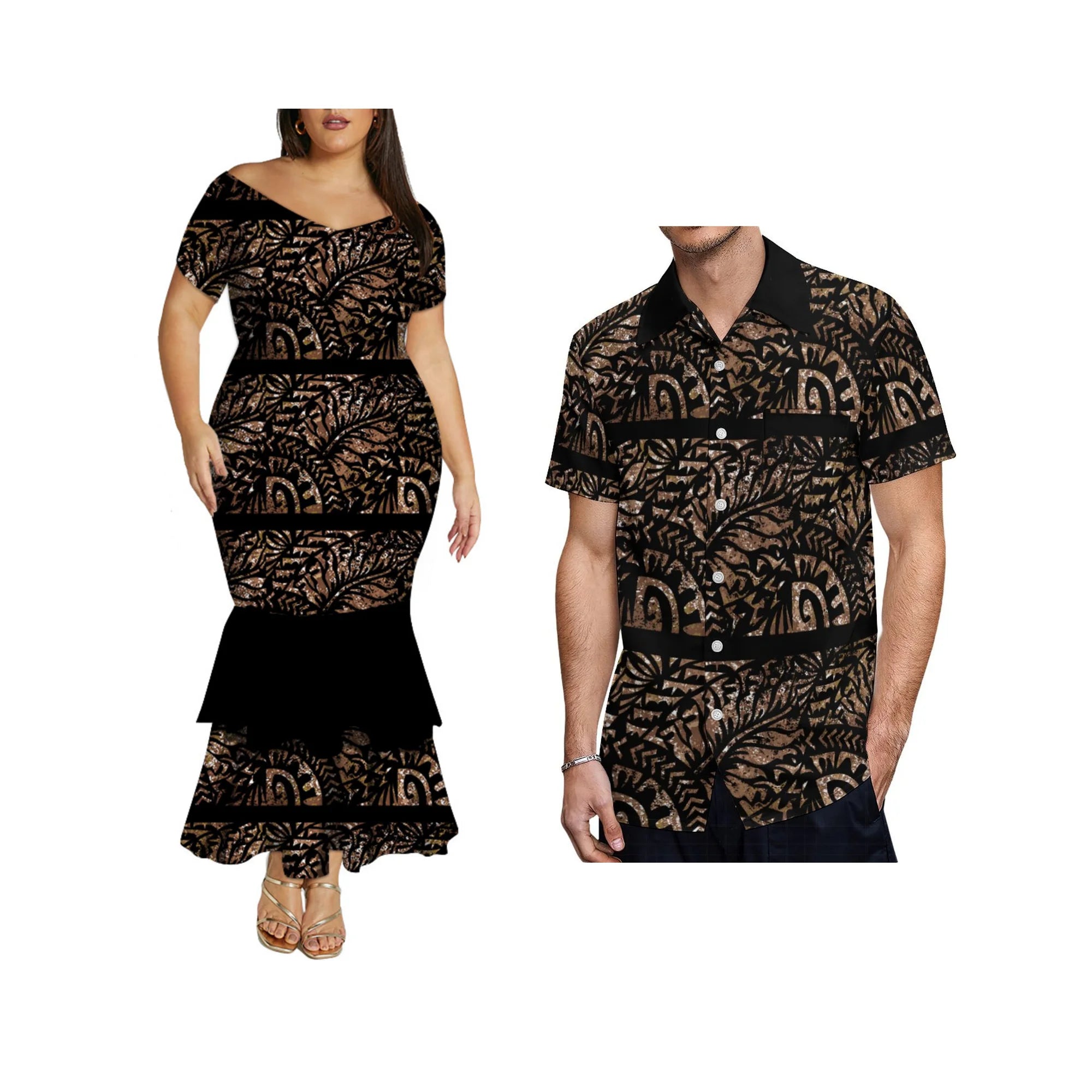 Pacific Island Couple Set