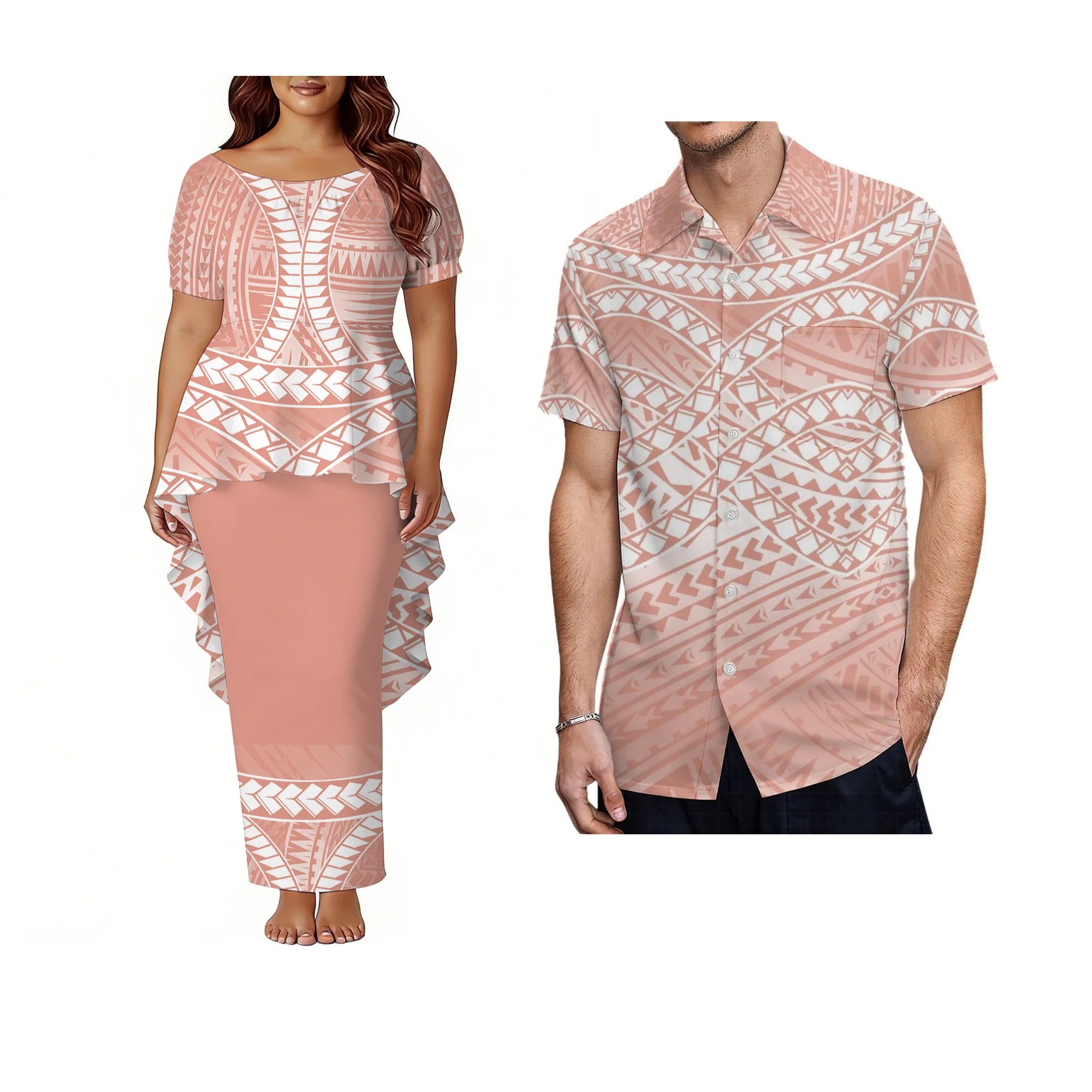 Pacific Island Couple Set