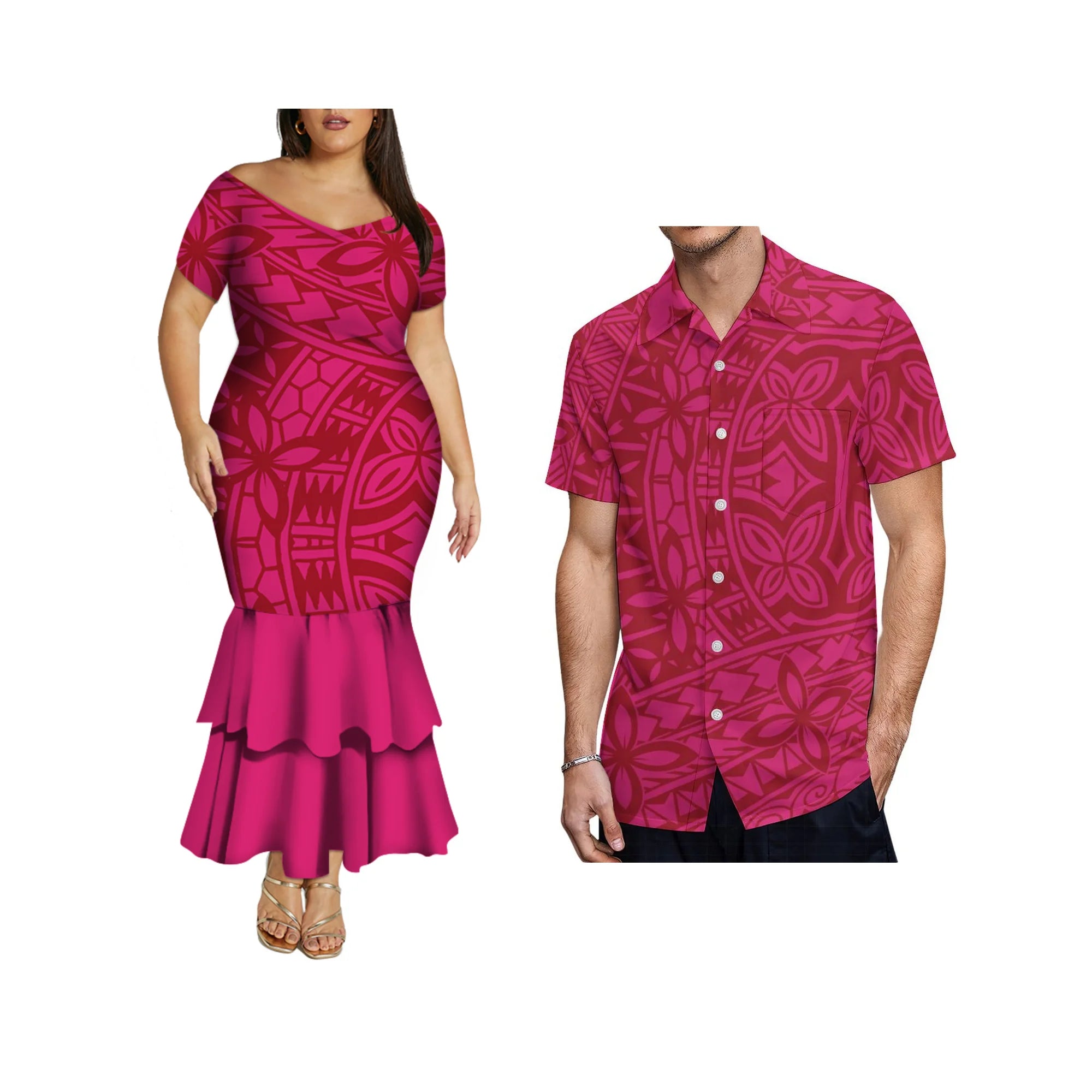 Pacific Island Couple Set