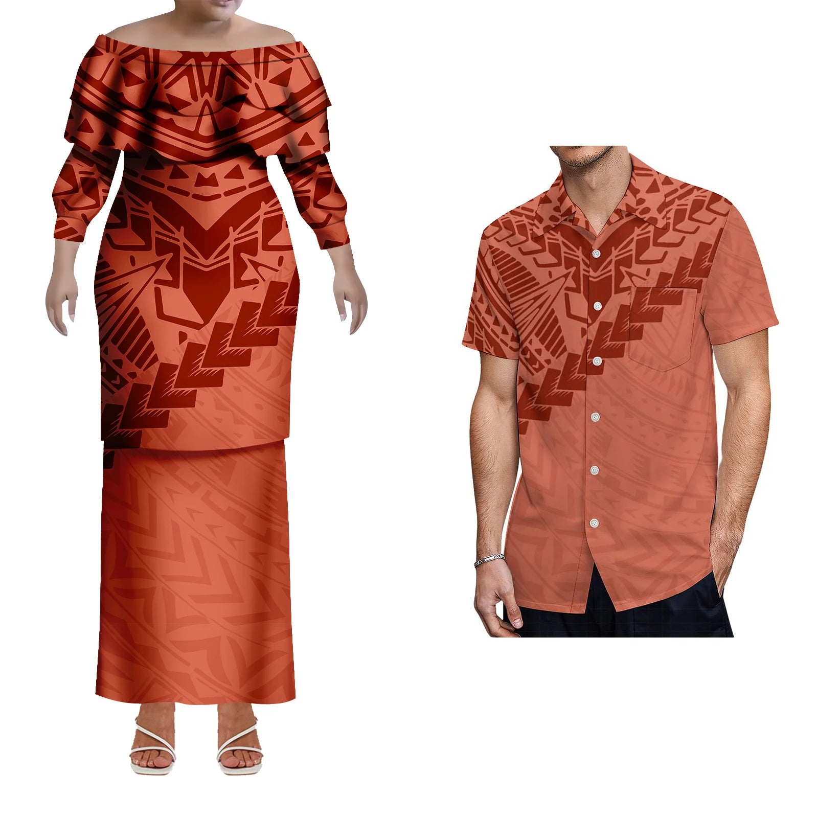 Pacific Island Couple Set