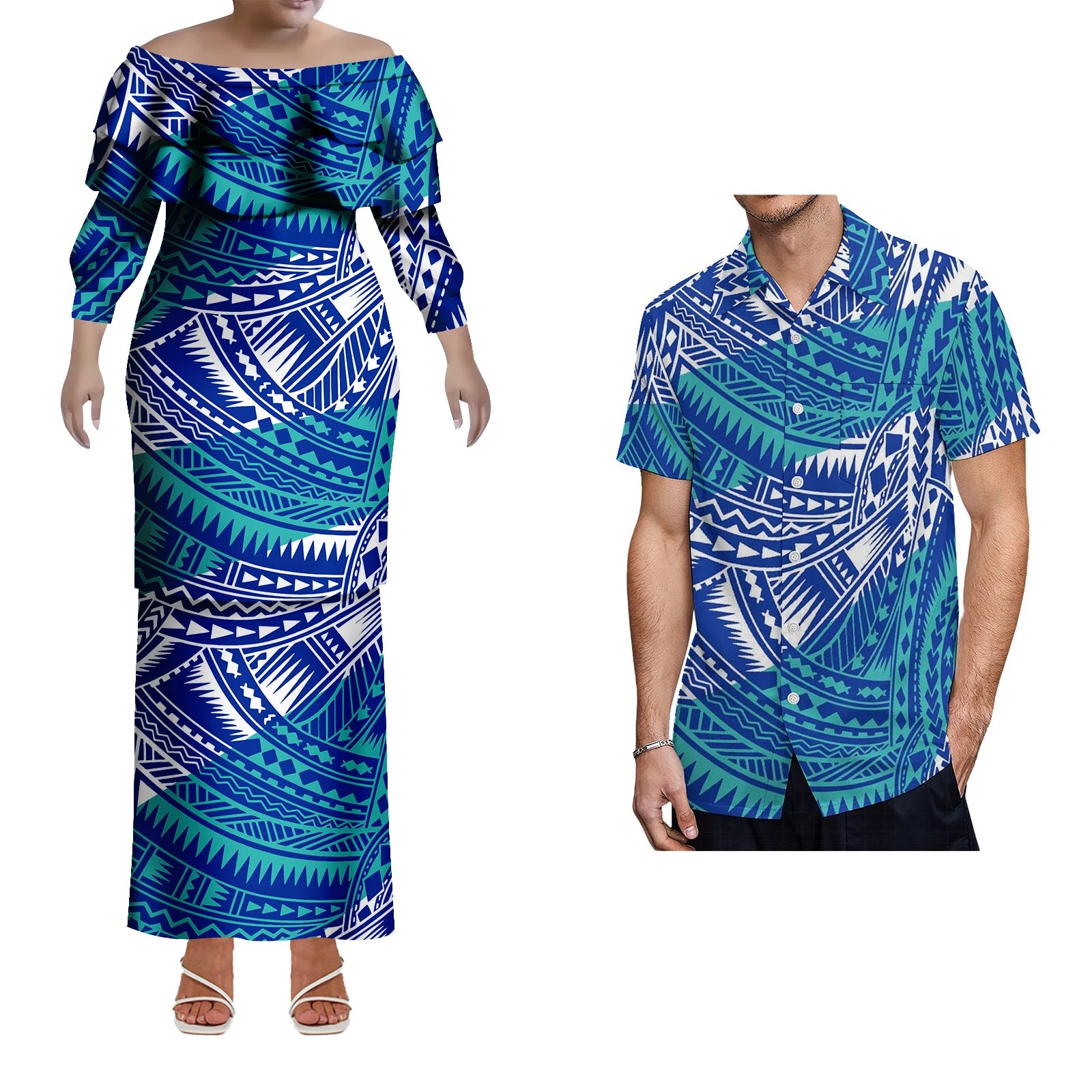 Pacific Island Couple Set
