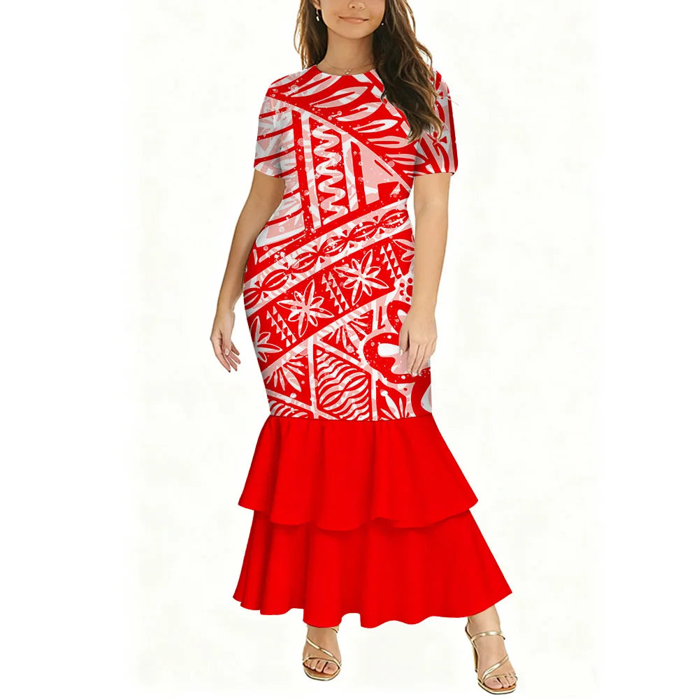 Tropical Island Mermaid Dress