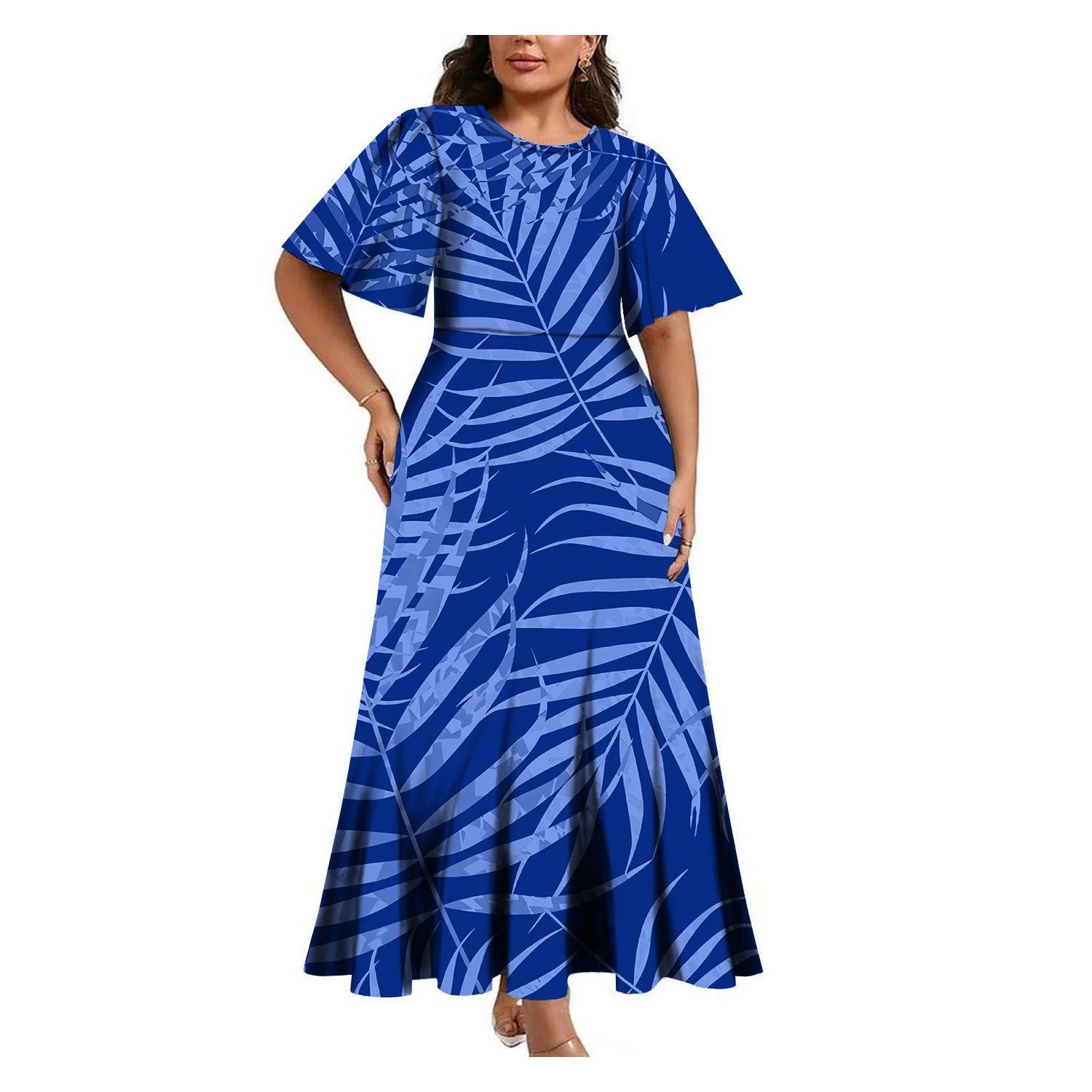 Tropical Island Curvy Mermaid Dress