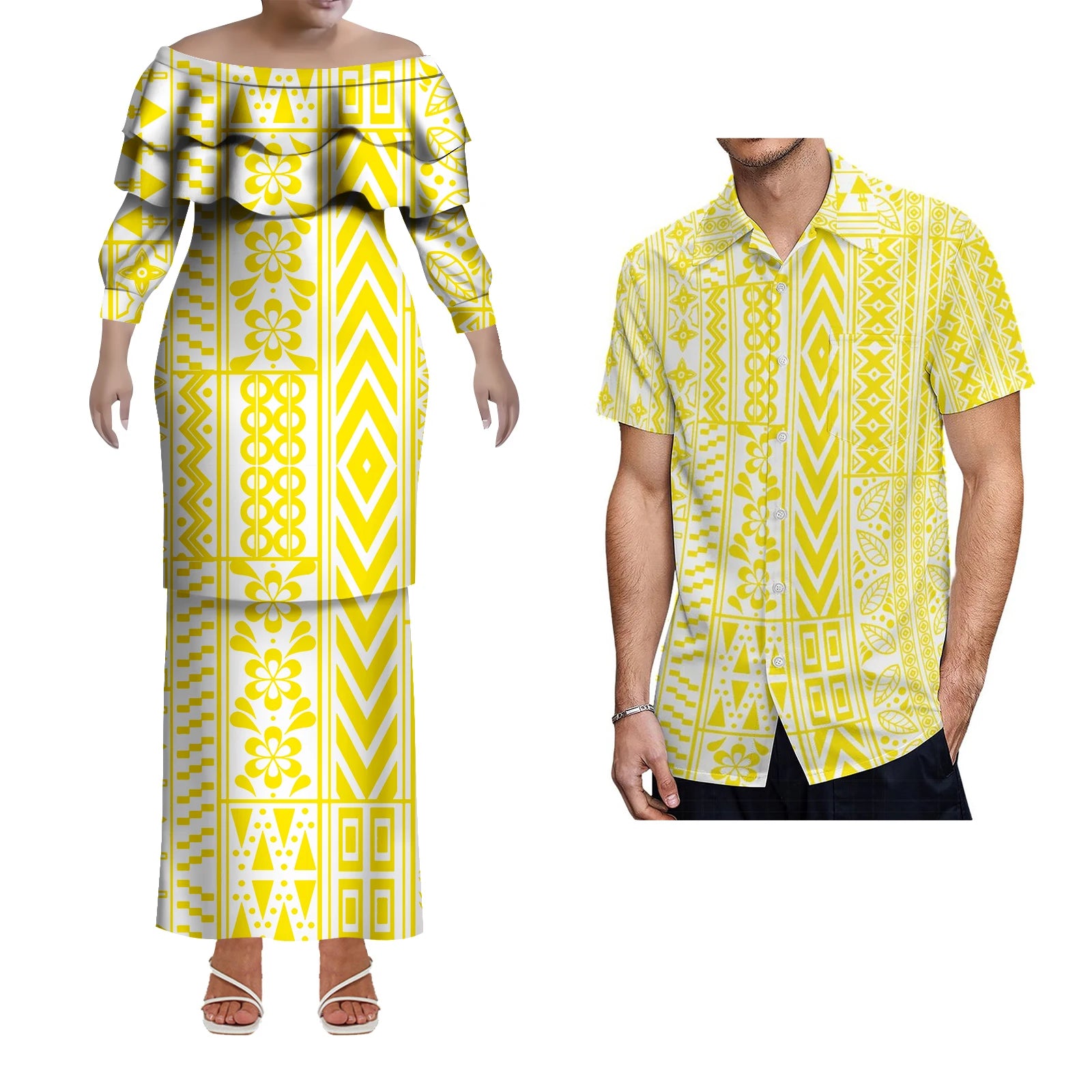 Pacific Island Couple Set