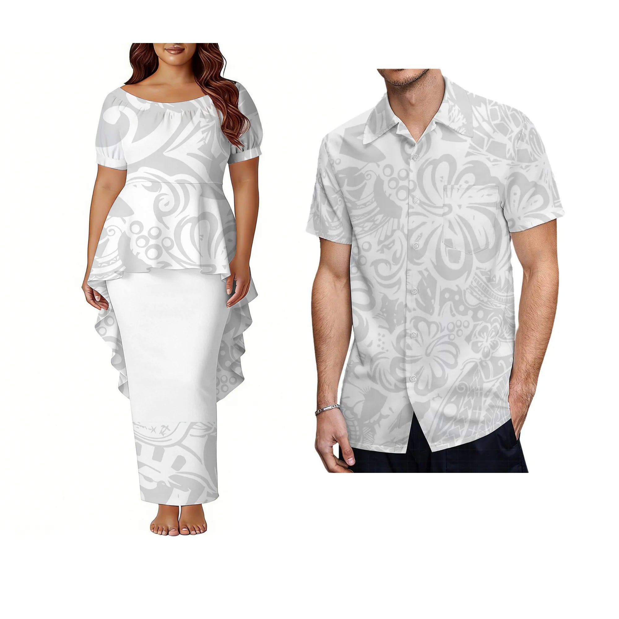 Pacific Island Couple Set