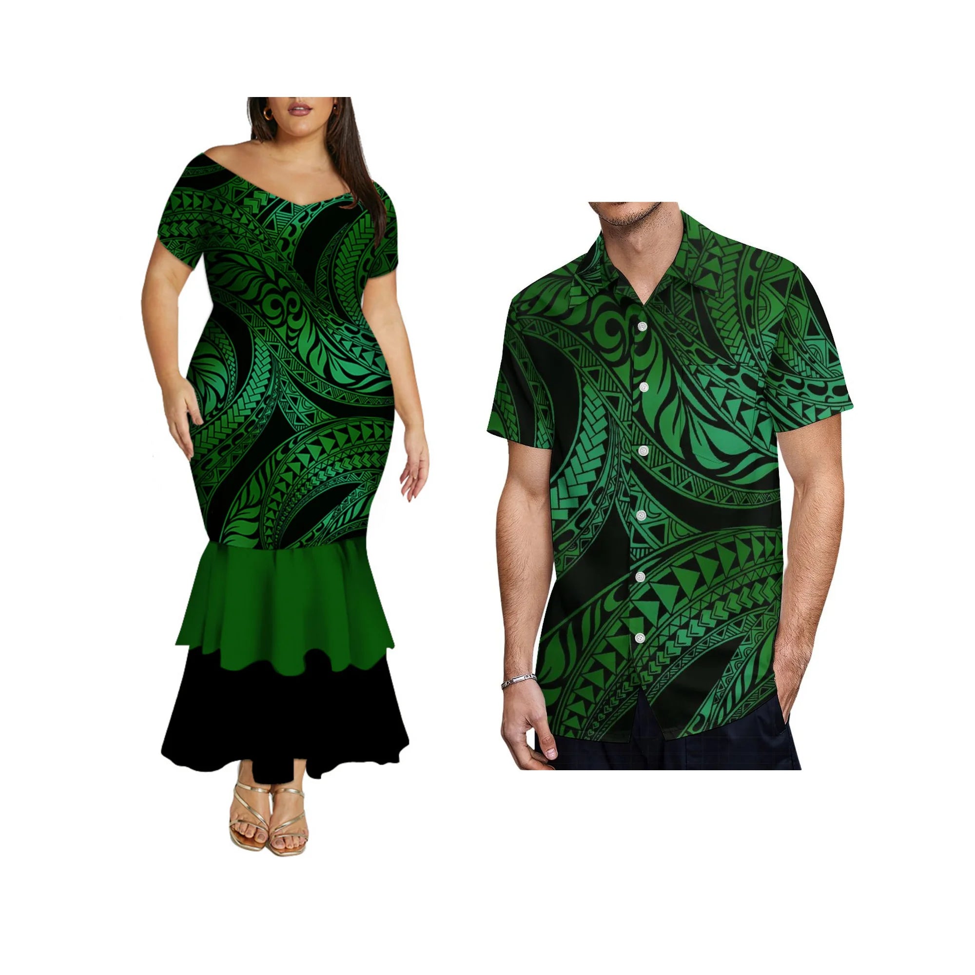 Pacific Island Couple Set
