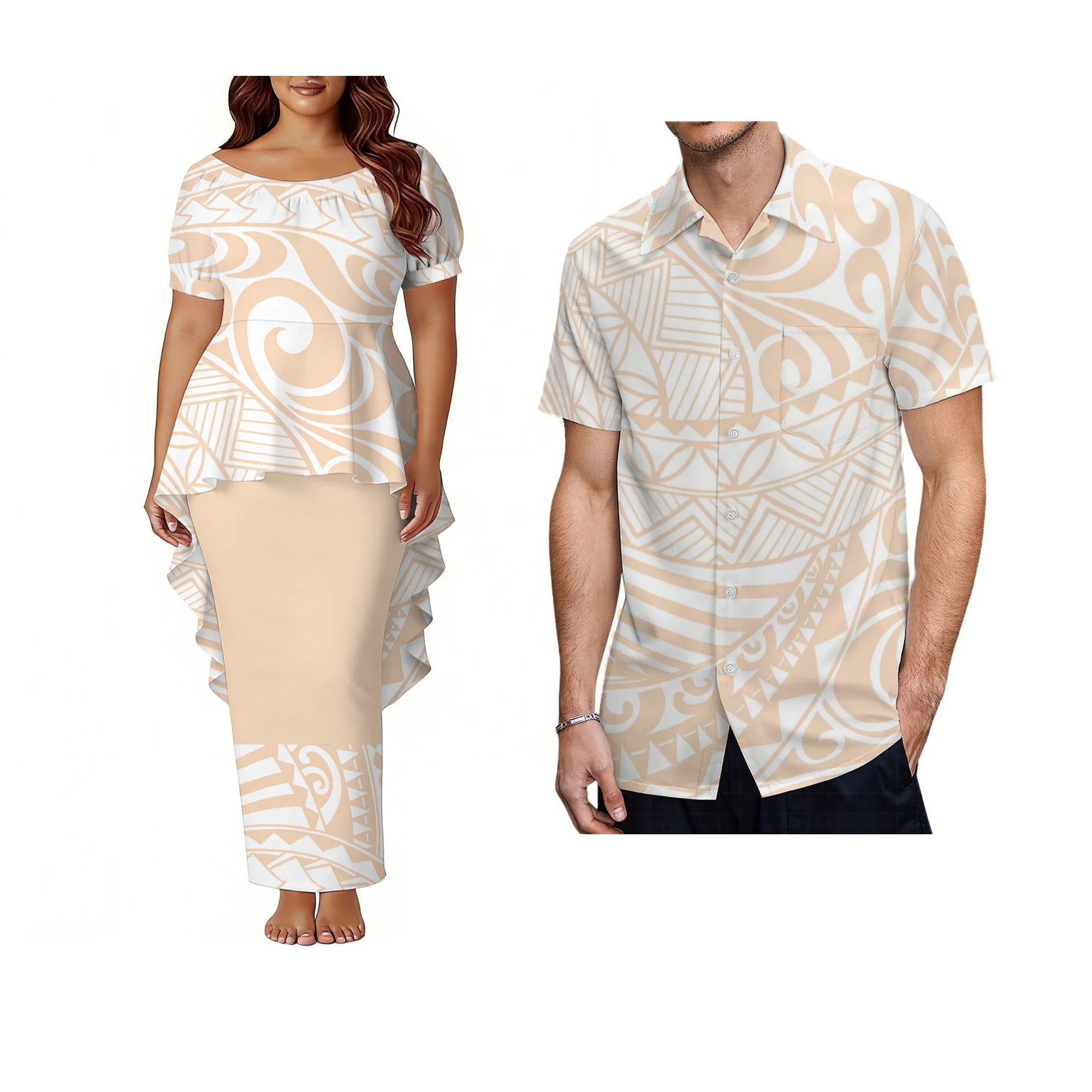 Pacific Island Couple Set